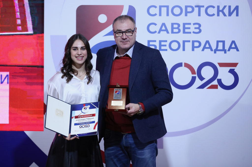 Aleksandra Perišić najbolja sportistkinja Beograda Fakultet za sport
